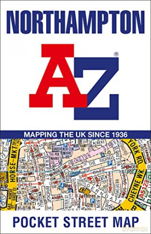 Northampton A-Z Pocket Street Map - A-Z Maps [KSIĄŻKA]