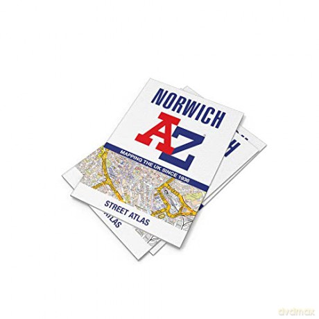Norwich A-Z Street Atlas - A-Z Maps [KSIĄŻKA]