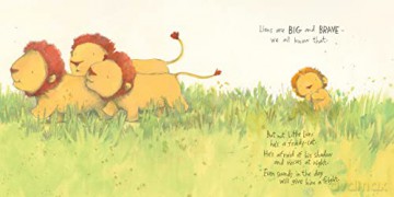 Notsobrave Little Lion - David Walker [KSIĄŻKA]