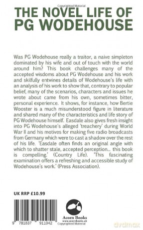 Novel Life Of Pg Wodehouse - Roderick Easdale [KSIĄŻKA]