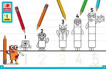 Numberblocks Colouring Activity Book [KSIĄŻKA]