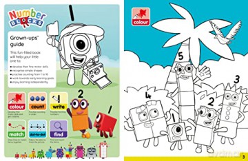 Numberblocks Colouring Activity Book [KSIĄŻKA]