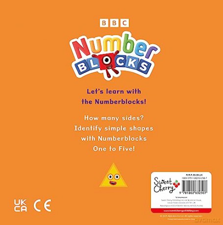 Numberblocks First Shapes [KSIĄŻKA]