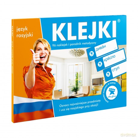Fiszki Kr Klejki J.Rosyjski [KSIĄŻKA]