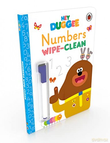 Numbers Wipe Clean Board Book - Hey Duggee [KSIĄŻKA]