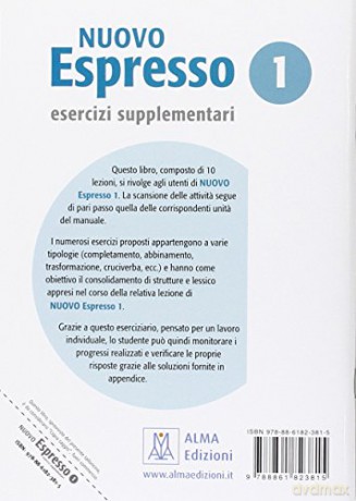 Nuovo Espresso Esercizi Supplementari 1 - Alberto Moravia [KSIĄŻKA]