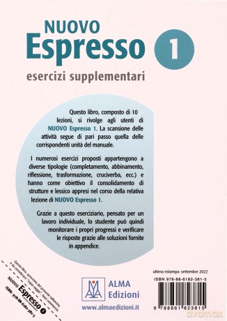 Nuovo Espresso Esercizi Supplementari 1 - Alberto Moravia [KSIĄŻKA]