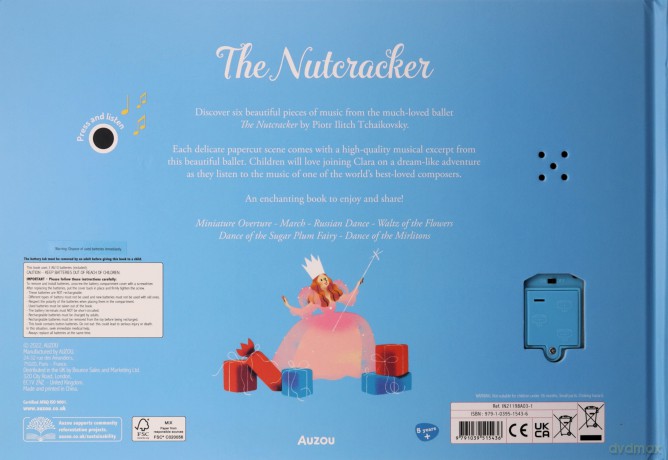 Nutcracker - Auzou [KSIĄŻKA]