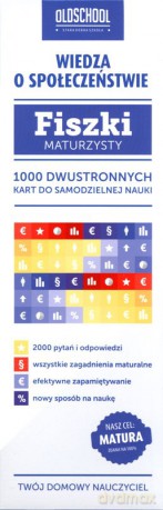 Fiszki Maturzysty Wiedza O Społecz. 1000 Kart [KSIĄŻKA]