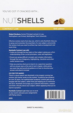 Nutshell Contract Law Ed10 - Robert Duxbury [KSIĄŻKA]