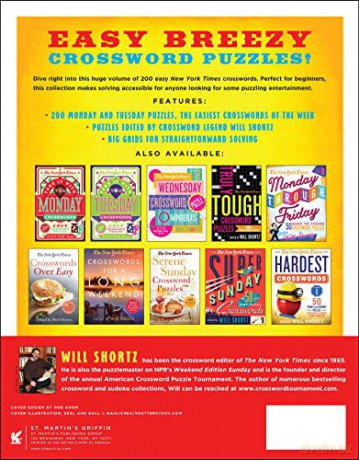 Nyt Enormous Book Of Easy Crosswo - Bridget Heos [KSIĄŻKA]