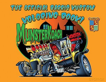 Official Barris Kustom Koloring Book The - Brett Barris [KSIĄŻKA]