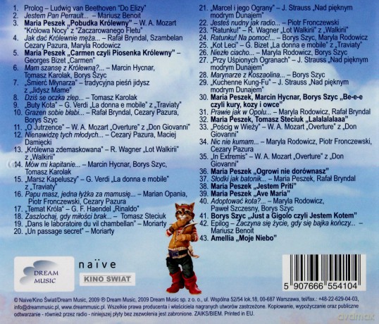 Prawdziwa Historia Kota W Butach [Soundtrack [CD]