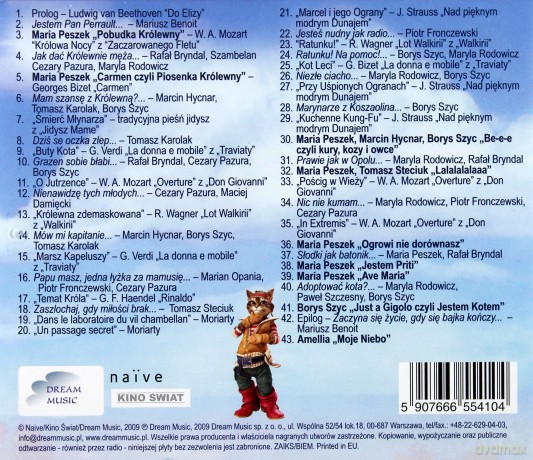 Prawdziwa Historia Kota W Butach [Soundtrack [CD]