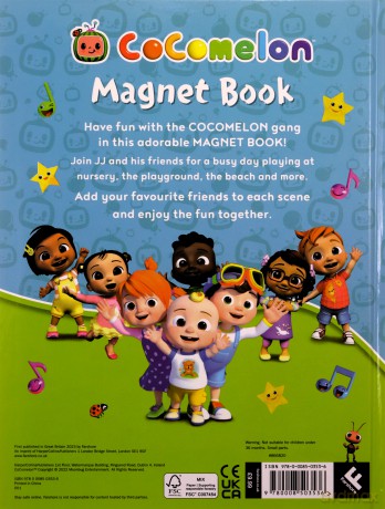 Official Cocomelon Magnet Book [KSIĄŻKA]