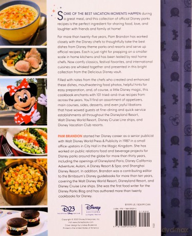 Official Disney Parks Cookbook - Pam Brandon [KSIĄŻKA]