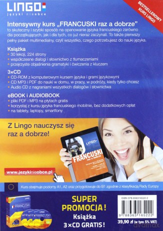 Francuski Raz A Dobrze Pakiet [KSIĄŻKA + CD]