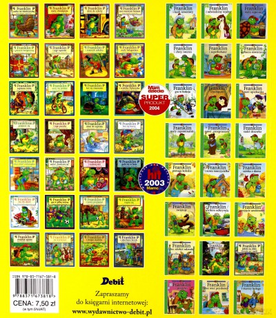 Franklin Boi Się Ciemności Jestem W TV [KSIĄŻKA]