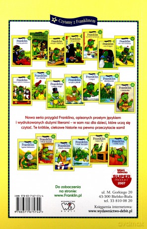 Franklin I Guma Balonowa (Bardzo Duże Litery) [KSIĄŻKA]