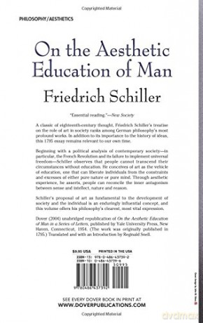 On The Aesthetic Education Of Man - Friedrich Schiller [KSIĄŻKA]