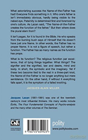 On The Names Of The Father - Jacques Lacan [KSIĄŻKA]