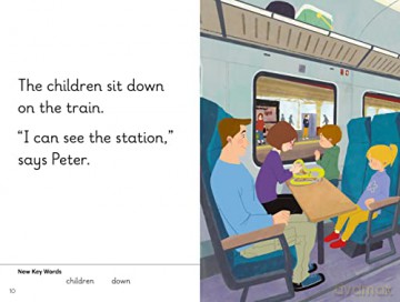 On The Train Level 4b - Ladybird [KSIĄŻKA]