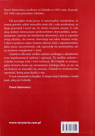 Gdańsk Jako Wyzwanie - Paweł Adamowicz [KSIĄŻKA]