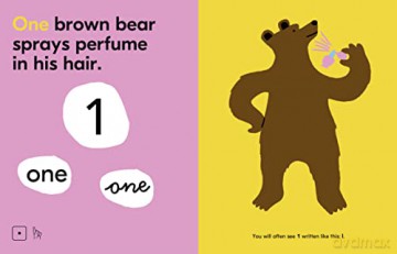 One Brown Bear The World Of Numbers - Anne-M Lebrecque [KSIĄŻKA]