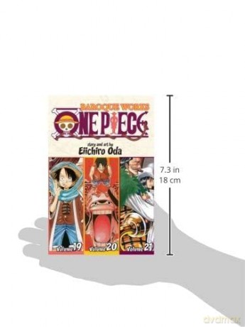 One Piece 3 In 1 Vol 7 - Eiichiro Oda [KSIĄŻKA]