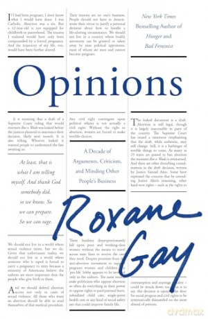 Opinions - Roxane Gay [KSIĄŻKA]