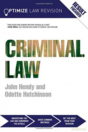 Optimize Criminal Law - John Hendy [KSIĄŻKA]