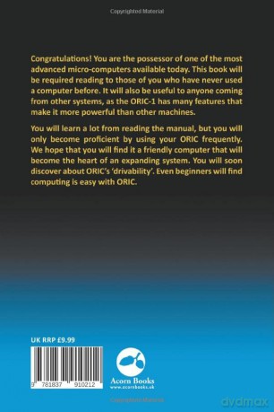 Oric1 Basic Programming Manual - John Scriven [KSIĄŻKA]