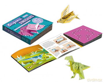 Origami Dinosaurs Paper Block/64 Pg Book - Ono Mari [KSIĄŻKA]