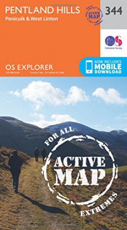 Os Active 344 Pentland Hills [KSIĄŻKA]