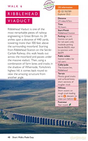 Os Short Walks Made Easy - Yorkshire Dal [KSIĄŻKA]