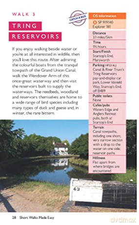 Os Short Walks Made Easy The Chilterns - Ordnance Survey [KSIĄŻKA]