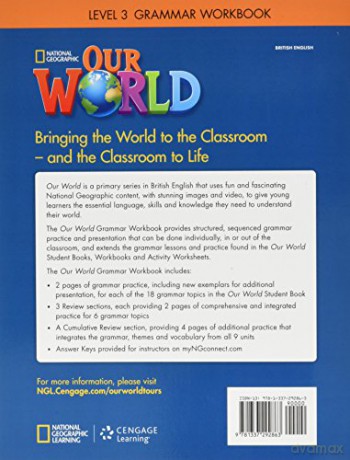 Our World Bre Grammar Workbook 3 - Crandall Shin [KSIĄŻKA]