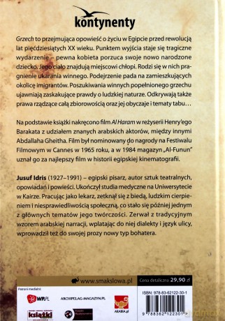 Grzech. Opowieść Egipska - Idris J. [KSIĄŻKA]
