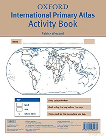 Oxford International Primary Atlas Activ - Patrick Wiegand [KSIĄŻKA]