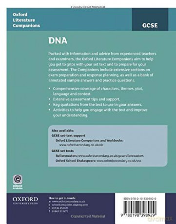 Oxford Literature Companions Dna [KSIĄŻKA]