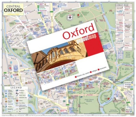 Oxford Popout Map [KSIĄŻKA]