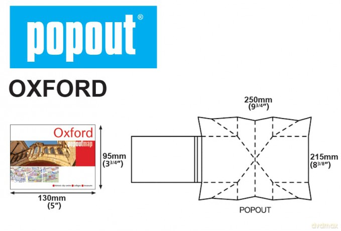 Oxford Popout Map [KSIĄŻKA]