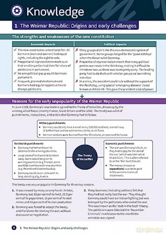Oxford Revise Edexcel Gcse History Weima [KSIĄŻKA]
