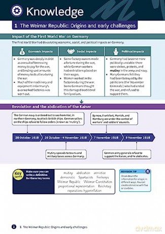 Oxford Revise Edexcel Gcse History Weima [KSIĄŻKA]