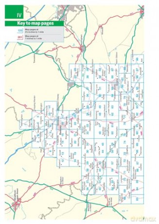 Oxfordshire Navigator Street Atlas Spira - Philips Maps [KSIĄŻKA]
