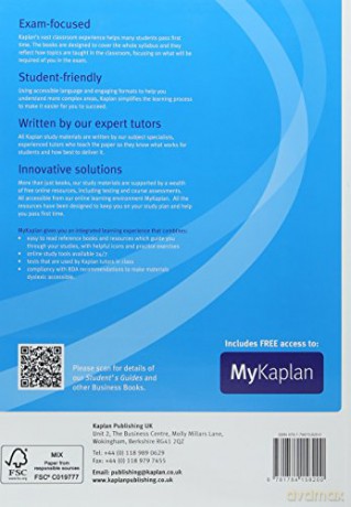P6 Advanced Taxation Atx (Fa17) - Kaplan [KSIĄŻKA]