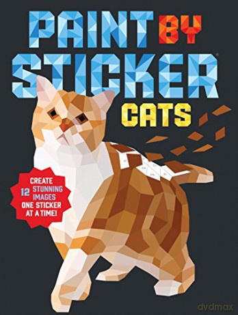 Paint By Sticker Cats [KSIĄŻKA]