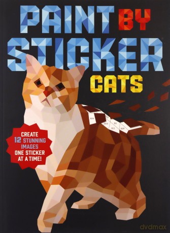 Paint By Sticker Cats [KSIĄŻKA]