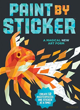 Paint By Sticker Colouring Book [KSIĄŻKA]