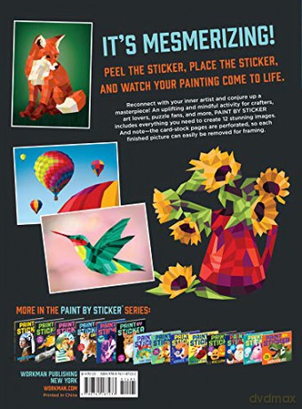 Paint By Sticker Colouring Book [KSIĄŻKA]